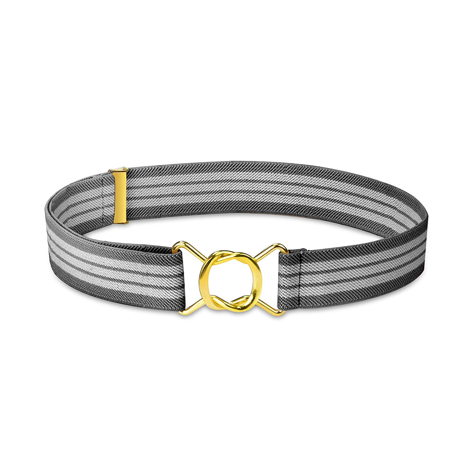 Hold'Em Kids Toddler Clasp Gold Buckle Belt Elastic Adjustable Stretch