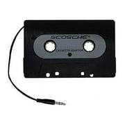 Scosche Cassette Adaptor for iPod & MP3 with USB Car Charger
