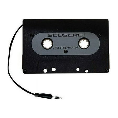 Scosche Cassette Adaptor for iPod & MP3 with USB Car Charger