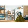 thumbnail image 2 of Ahgly Company Tapis d'Intérieur Lavable à la Machine, Carré, Transitionnel, Brun Boulanger, Tapis de Zone, 3 Pieds Carré, 2 of 7