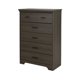 thumbnail image 1 of Cajonera de 5 cajones color Maple gris , South Shore Furniture, 1 of 4