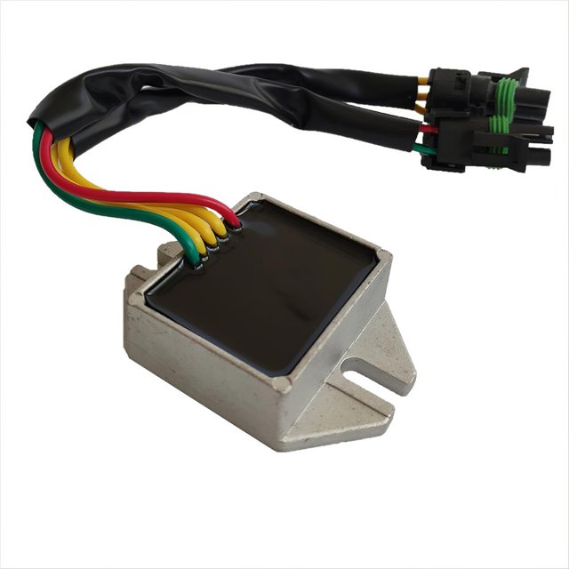 Rectificador De Voltaje De 5 Líneas, Rectificador De Regulador De Voltaje De Aluminio, Rectificador De Regulador De Voltaje De Plata, Repuesto Para Yate, Lancha Marina Kearding VI003521-00