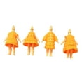 thumbnail image 3 of Ropa para muñeca de niña, accesorios de ropa para el cuerpo de Mini muñeca, soporte de exhibición para vestido de muñeca realista, juguete Compatible naranja, 3 of 8
