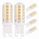 thumbnail image 1 of G9 LED bulb 3W, warm white 3000K, 220-240V, CRI>85, energy saving, standard G9 base, pack of 6, 1 of 4