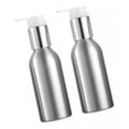 thumbnail image 4 of 2 de jabón de manos de aluminio - de champú de loción y vacío de bomba de jabón ml Baoblaze Botellas de bomba de champú vacías, 4 of 8