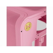 HYTE X50 PC Gaming Case CS-HYTE-X50G-SM Modern Performance ATX Mid-Tower PC Gaming Case - Strawberry Milk (Pink)