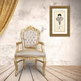 thumbnail image 3 of Wang, Melissa 14x24 Gold Ornate Wood Framed with Double Matting Museum Art Print Titled - Fashion Glimpse III, 3 of 4
