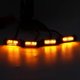thumbnail image 4 of 4pcs 12V Car LED Grille Light High Brightness Accessory Fit for Toyota Tacoma 2016?2020Yellow Lens Yellow Light, 4 of 5