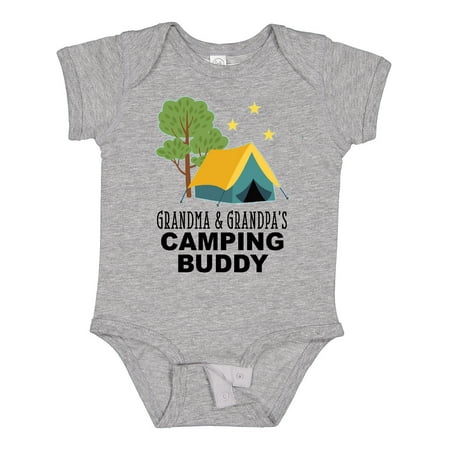 

Inktastic Grandpa Grandpa Camping Buddy Outfit Gift Baby Boy or Baby Girl Bodysuit