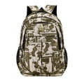 thumbnail image 2 of FHBVT Sac à Dos Étudiant Camouflage Grande Capacité Léger Sac Respirant Bretelles Réglables Multiples Compartiments Hydrofuge pour Collège Lycée Fournitures Scolaires Quotidiennes Rangement, 2 of 2