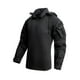 thumbnail image 1 of pstuiky Camisas casuales de manga larga para hombre, Camiseta deportiva de manga corta con cuello alto para hombre, color liso, para entrenamiento al aire libre camisetas de hombre xl, 1 of 7