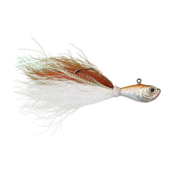 SPRO Fishing Bucktail Jig, Mullet, 1pk
