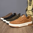 thumbnail image 3 of 2026 Men's Retro Fashion Sneakers, Classic Low-Top Skate Shoes with Comfortable Platform Sole,Lace-up Casual Walking Footwear for Daily Streetwear and Travel., 3 of 8