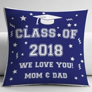 MonogramOnline Custom Graduate Class Of Decorative Cushion Cover