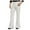 White, variant on Mens Bell Bottom Pants High Waist Chinos Pants Vintage 70S Disco Pants for Men Slim Fit Flared Trousers Twill Cotton Dress Pants with Pockets White,XL