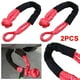 thumbnail image 1 of Cuerda Cinta para Remolque Coche Gancho en Forma U 38000 Libras Correa SUV ATV () Rojo, 1 of 5