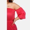 thumbnail image 3 of Vestido extra Roman Fashion strapless modelo 4290 fucsia Talla 38, 3 of 6