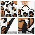thumbnail image 6 of Brown Footballs with Leopard Spots Pattern Toddler Nap Mats for Kids Preschool,Sleeping Mat Bag or Kids,Toddler Sleeping Bag,Toddler Nap Mat or Daycare, 6 of 6