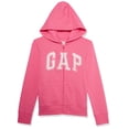thumbnail image 1 of Buzo con Capucha y Cierre GAP para Niñas con Logo Rosa Talle M, 1 of 2