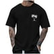 thumbnail image 2 of Tops para hombre, blusas y camisas de cuello redondo y manga corta para hombre, blusas casuales de cuello redondo con estampado de moda para hombre, blusas de cuello redondo y manga corta para hombre., 2 of 4