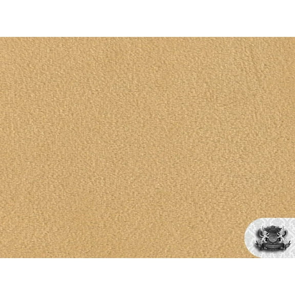 Minky Solid CAMEL Fabric By the Yard