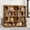 Brown, variant on Tribesigns 5-Tier S-Shaped Bookcase, 71" Wood Storage Shelving, Office Living Room, Black & Brown