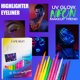 thumbnail image 2 of Juego de lápiz delineador de ojos líquido brillante de 12 colores Halloween para festival de música de fiesta Rave, 2 of 9