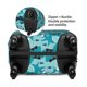 thumbnail image 2 of Fotbe Shark Wearing Sunglasses Funda Protectora para Equipaje, Antirrayones y Resistente a la Suciedad, Compatible con Maletas de 18 a 32 Pulgadas-Small, 2 of 7