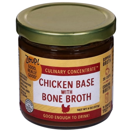 Zoup Good Really Bone Broth Concentrate Chicken 8 oz (Pack Of 6)