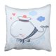 thumbnail image 1 of ABPHQTO Lindo bebé ballena en un traje de marinero funda de almohada de dibujos animados Throw Pillow Cover Case 50x50 cm, 1 of 2