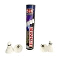 thumbnail image 2 of Mishthi Badminton Feather Shuttlecock , Proudly Crafted In India | White , Pack Of 10, 2 of 5