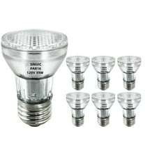 PAR16 Halogen Bulb 39W 120V 350LM, 6 Pack sinvic High Output PAR16 Halogen Light Bulb Dimmable 2800K Warm White, E26 Long Lifespan Flood Light Outdoor with CRI100 for Recessed and Tracking Lighting
