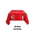 thumbnail image 3 of Guozer Red Party Tablecloth Disposable Tablecloth Waterproof Table Mat for Holiday Decoration, 3 of 6