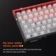 thumbnail image 4 of Teclado DrunkDeer G75 Rapid Trigger - Interruptor magnético, color blanco, 4 of 8