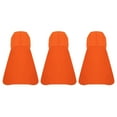 thumbnail image 1 of Unique Bargains Hard Hat Sun Shade, 3 Pack Neck Shade Cooling Skull Cap for Riding, Orange, 1 of 6