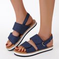 thumbnail image 1 of Sandalias boca de pescado Sandalias planas para mujer Sandalias de playa Wmkox8yii  nm3990, 1 of 6