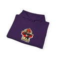 thumbnail image 3 of Skeleton Reaper Ranger Blind Creager Vintage Skateboard 00s Classic Hoodie Print - L / Purple, 3 of 5