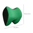 thumbnail image 3 of CxhicLuv Car Neck Headrest, Auto Memory Foam Pillow, Breathable 4D Mesh Removable Cover, Vehicle Seat Accessories, Neck Support & Fatigue Relief for Car Owners, Long-Distance Drivers, Green, 3 of 8