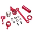 thumbnail image 4 of Ensemble de Direction en Alliage d'Aluminium, Moins de Charge Alliage d'Aluminium Forte Flexibilité Kit de Joint de Direction RC pour LC RACING 1/14 Bleu, Rouge, Couleur, 4 of 8