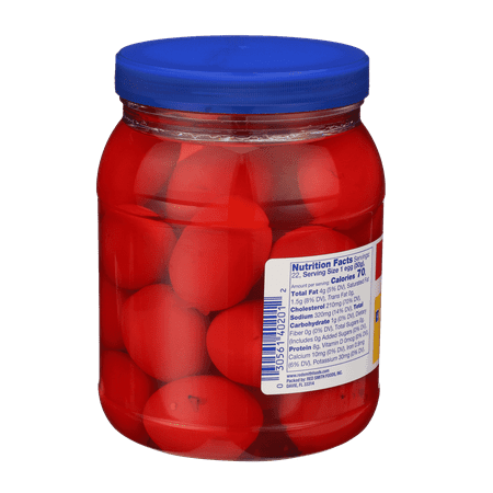 Big John's Ready to Eat Pickled Eggs 40oz Jar, Contains Eggs