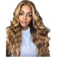 thumbnail image 3 of POINTERTECK Straight Sleek Long Full Hair Wig Short Wavy Curly Hair Bob Bangs Cosplay Party, 3 of 5