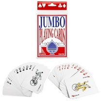 Jumbo Canasta Playing Cards Deck Card Games Family Rummy Poker Euchre Pinochle