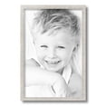 thumbnail image 2 of ArtToFrames 12" x 18" Bright Silver Picture Frame, 12x18 inch Silver Wood Poster Frame (WOM-4752), 2 of 7