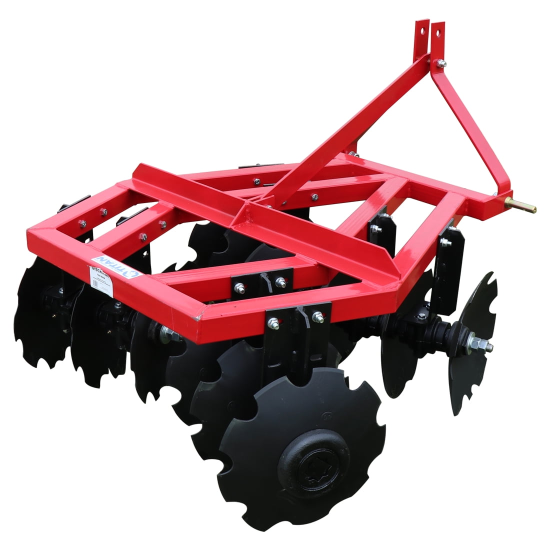 Category 1 3 Point Notched Disc Harrow Plow For Kubota New Holland