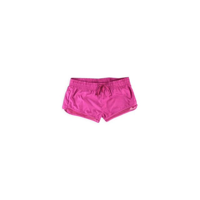 Aeropostale Womens Running Athletic Workout Shorts, Púrpura, Mediano Aeropostale Ejercicio