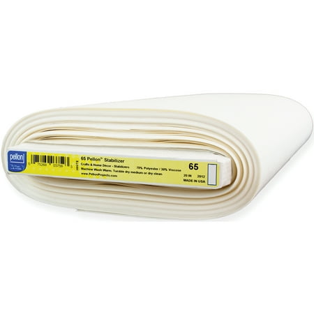 UPC: 0075269037593 | Pellon Heavyweight Fabric Interfacing White 20 x 30 Yards by the Bolt. 1 Piece.