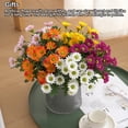 thumbnail image 4 of Flores Artificiales Billuyoard 5 Piezas Rosa Otoño, 4 of 6