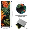 thumbnail image 4 of Plant 72.8"x26.8" Gym Towel with Features and Storage Bag – Yoga, Pilates, Fitness, and More, 4 of 6