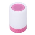 thumbnail image 2 of Bienvenido Portable Wireless Bluetooth Speaker Smart Touch LED Light Stereo Loudspeaker (Pink), 2 of 8