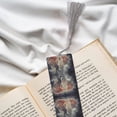 thumbnail image 6 of Kdxio Elephant in Smoke Print Metal Tassel Bookmarks,Perfect Gift for Art Lovers and Bookworms Metal Bookmarks for Women, 6 of 8